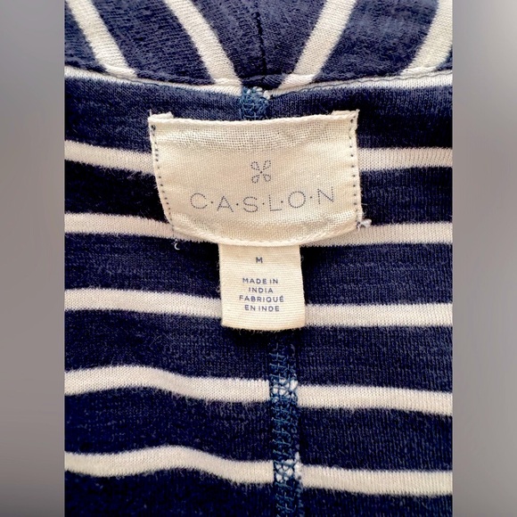 Caslon/Nordstrom drape collar open front blazer, Size M - Picture 8 of 10